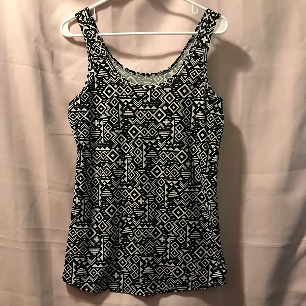 No Boundaries Black & White Top